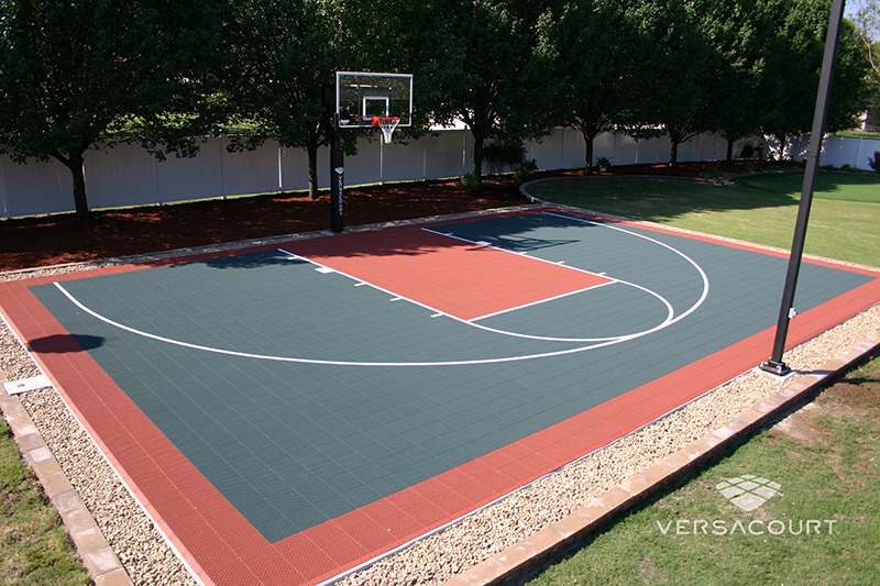 Tour Greens Michigan  Backyard Basketball Court Installers