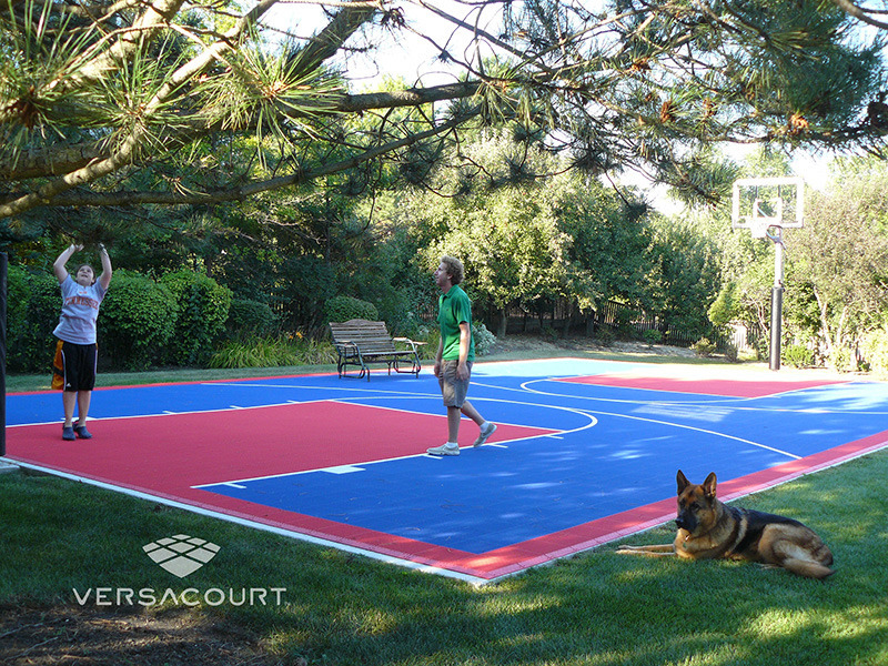 Tour Greens Michigan Backyard Basketball Court Installers